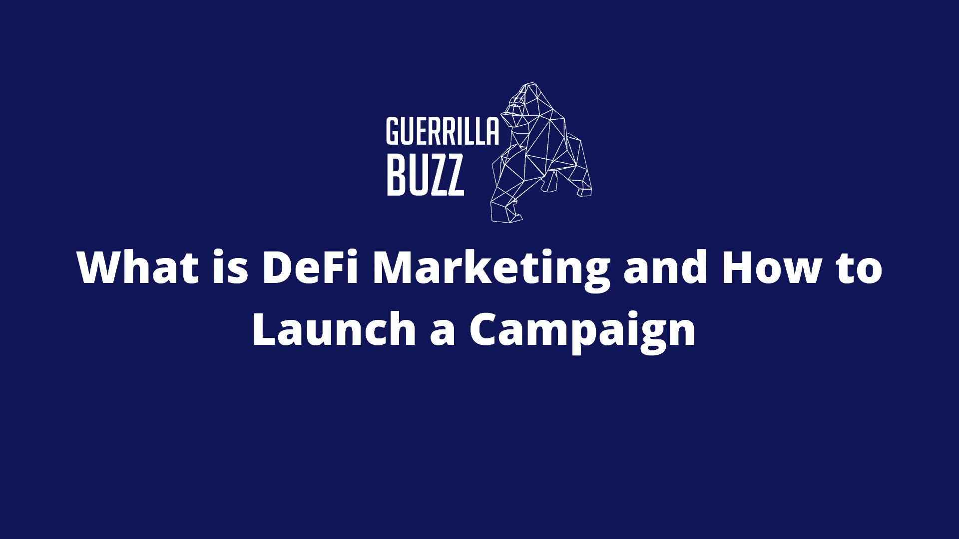 What is DeFi Marketing and How to Launch a Campaign