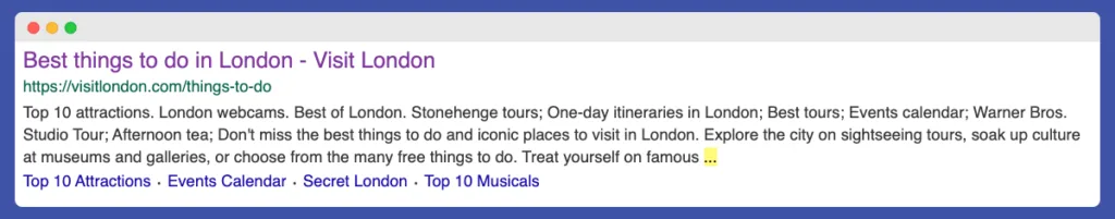 MetaDescription that is too long