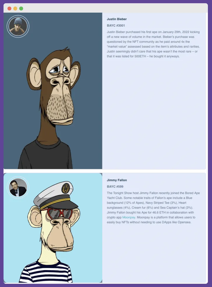 NFT marketing using celebrities