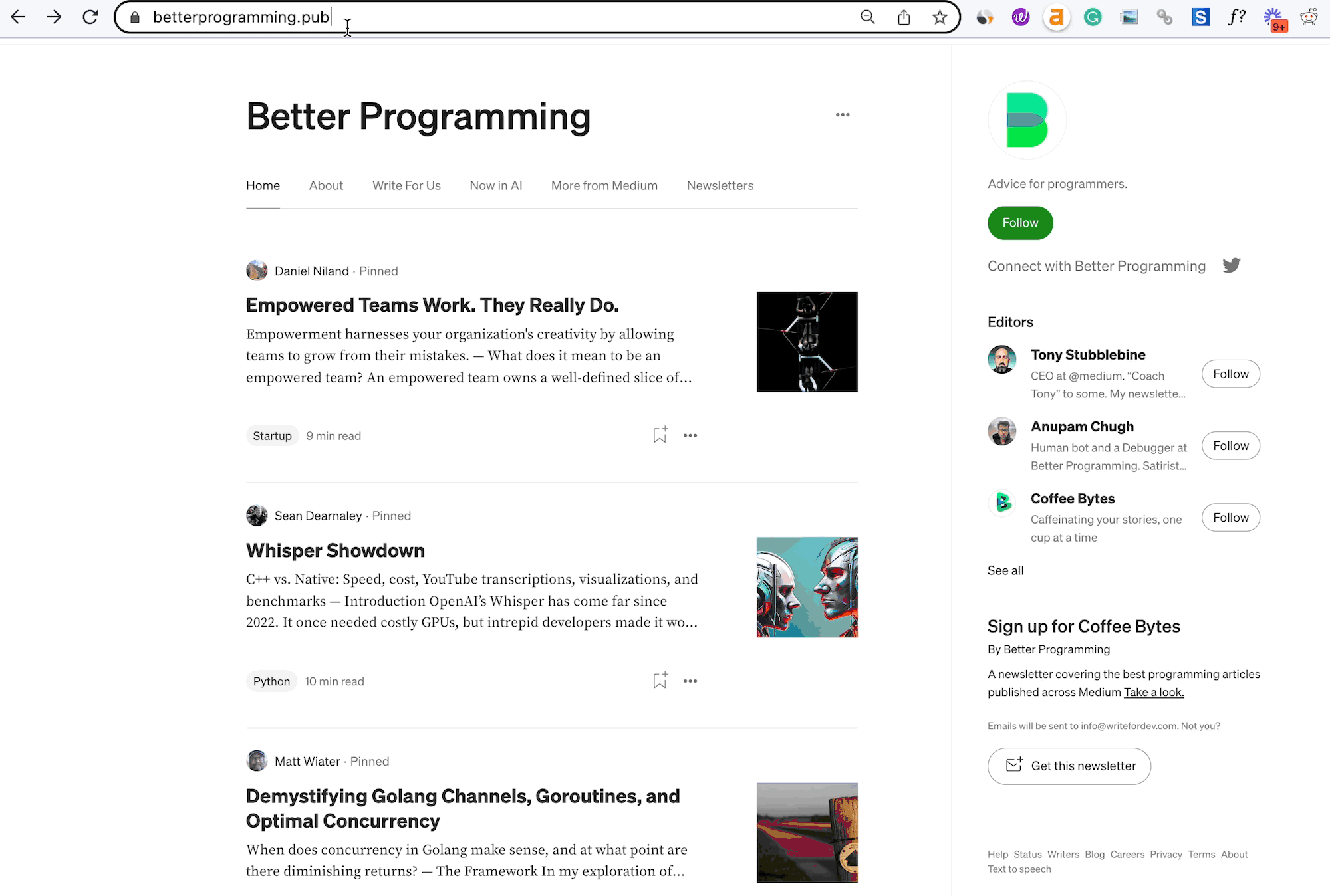 Better Programming Screen Video