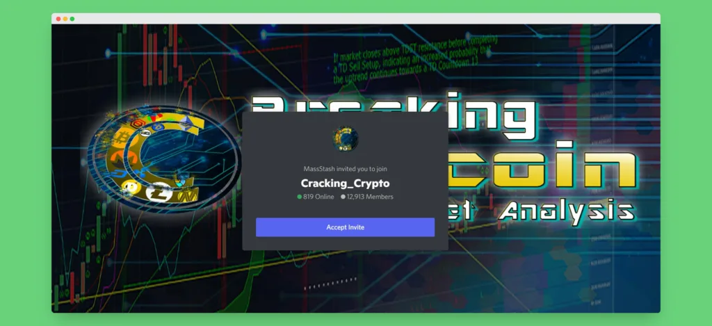 Cracking Crypto discord group guerrillabuzz