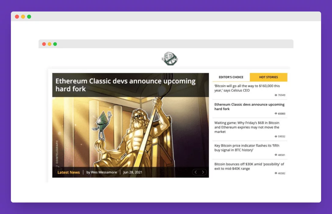 Crypto-blog-SEO-on-CoinTelegraph