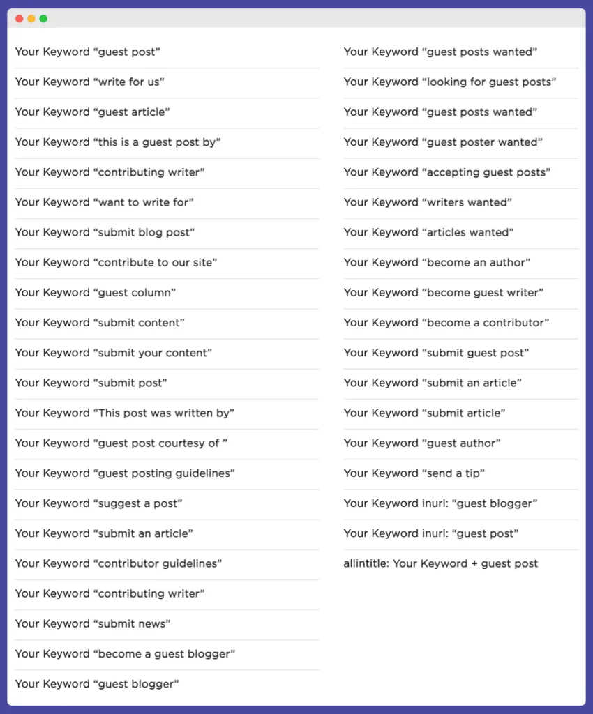 Crypto guest posting lead generation ideas