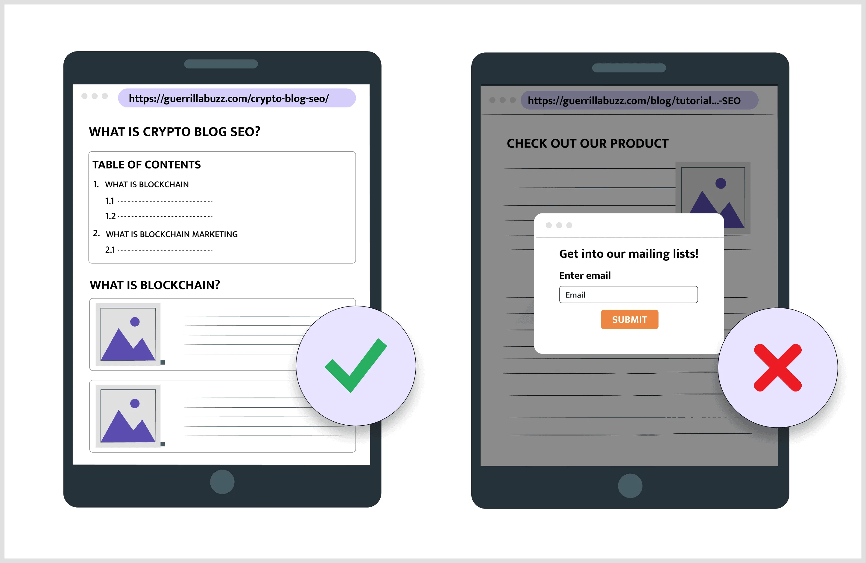 How to get readers attention with good content in crypto blog seo
