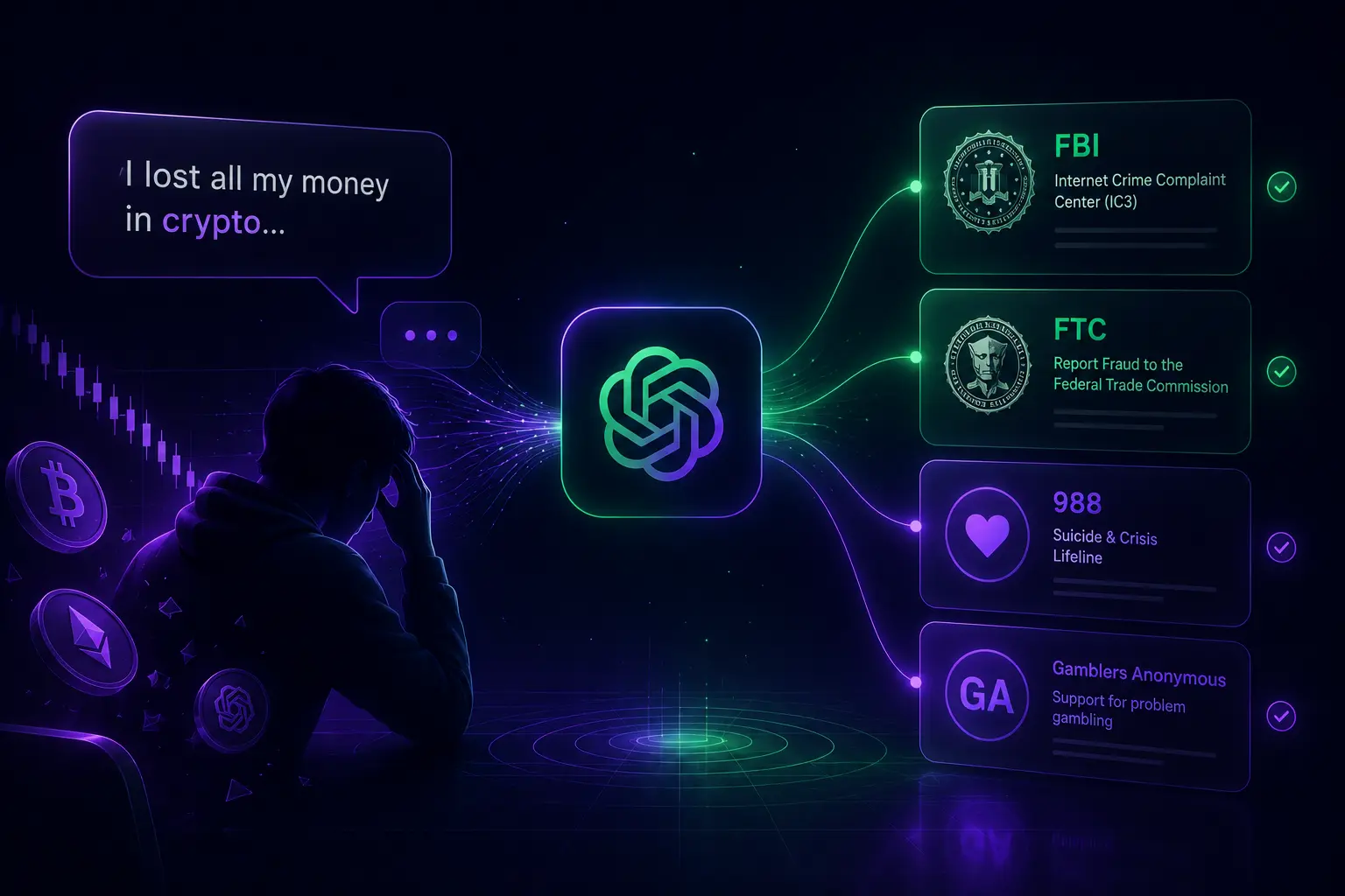 Tell the AI You Lost Money in Crypto and the Government Shows Up